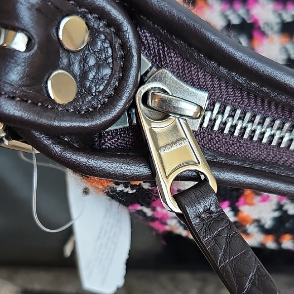 Coach 2012 NWT Tattersall Wool Leather Shoulder Bag - Picture 12 of 12